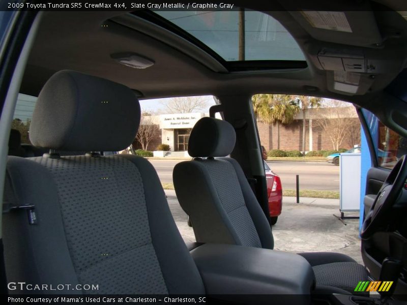 Slate Gray Metallic / Graphite Gray 2009 Toyota Tundra SR5 CrewMax 4x4