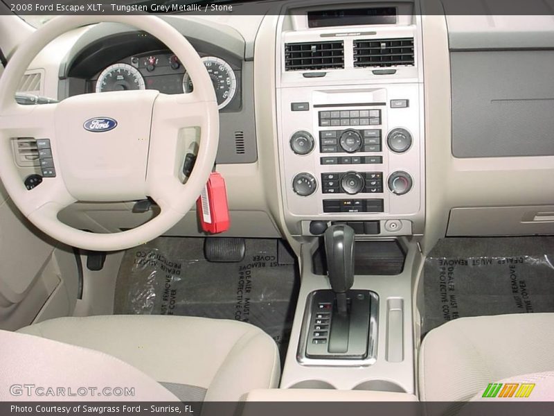 Tungsten Grey Metallic / Stone 2008 Ford Escape XLT