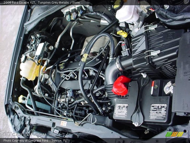 Tungsten Grey Metallic / Stone 2008 Ford Escape XLT