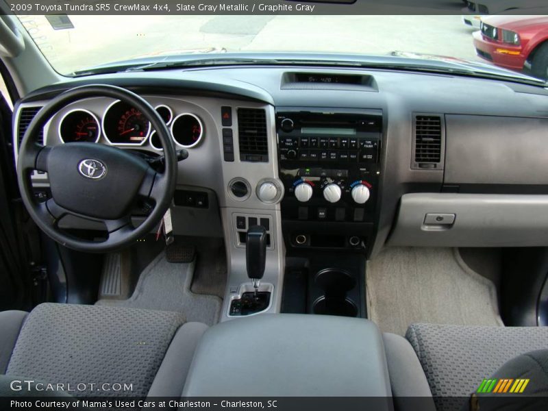 Slate Gray Metallic / Graphite Gray 2009 Toyota Tundra SR5 CrewMax 4x4
