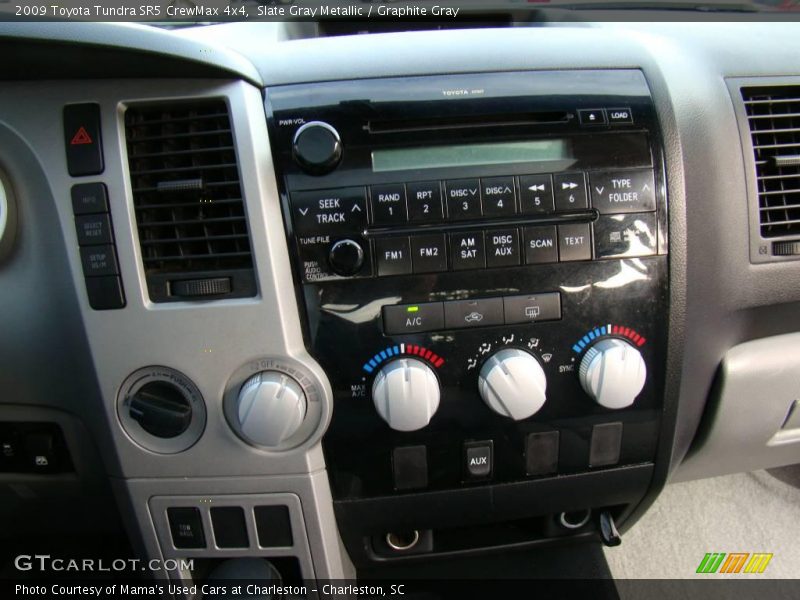 Slate Gray Metallic / Graphite Gray 2009 Toyota Tundra SR5 CrewMax 4x4