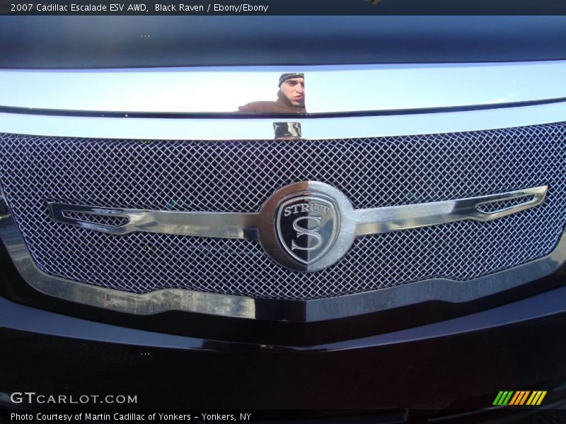 Black Raven / Ebony/Ebony 2007 Cadillac Escalade ESV AWD