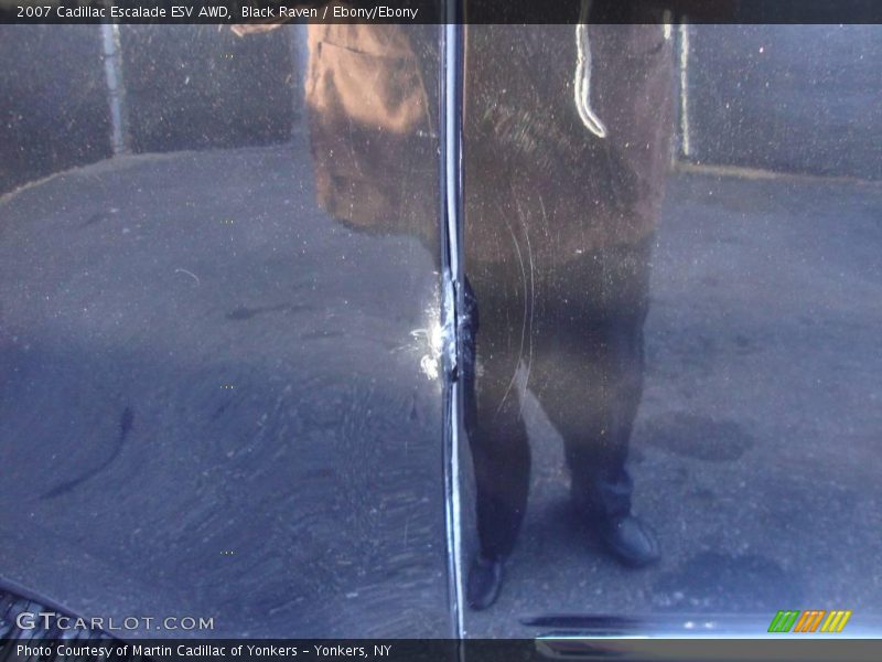 Black Raven / Ebony/Ebony 2007 Cadillac Escalade ESV AWD