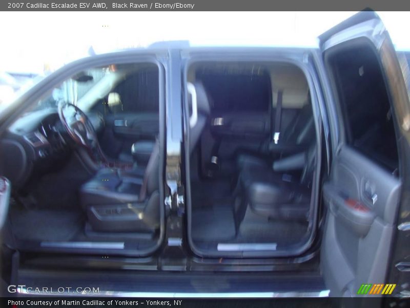 Black Raven / Ebony/Ebony 2007 Cadillac Escalade ESV AWD