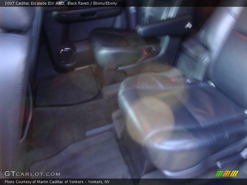 Black Raven / Ebony/Ebony 2007 Cadillac Escalade ESV AWD