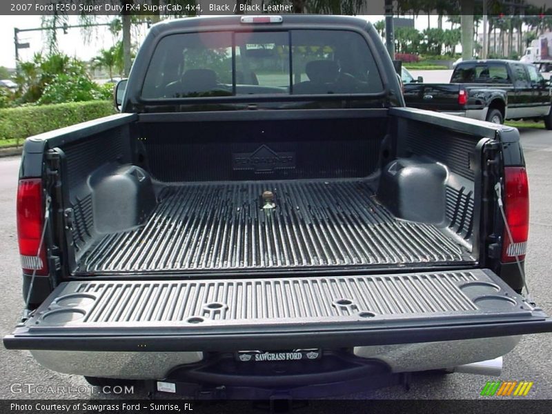 Black / Black Leather 2007 Ford F250 Super Duty FX4 SuperCab 4x4