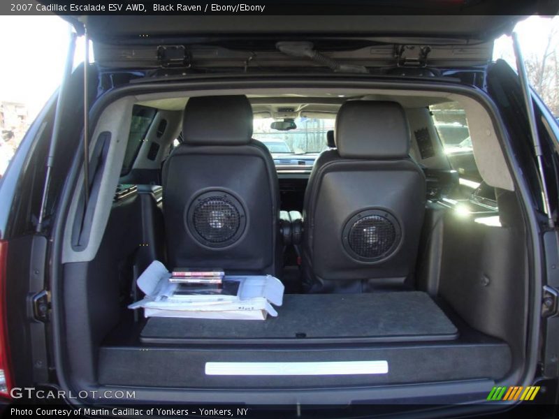 Black Raven / Ebony/Ebony 2007 Cadillac Escalade ESV AWD