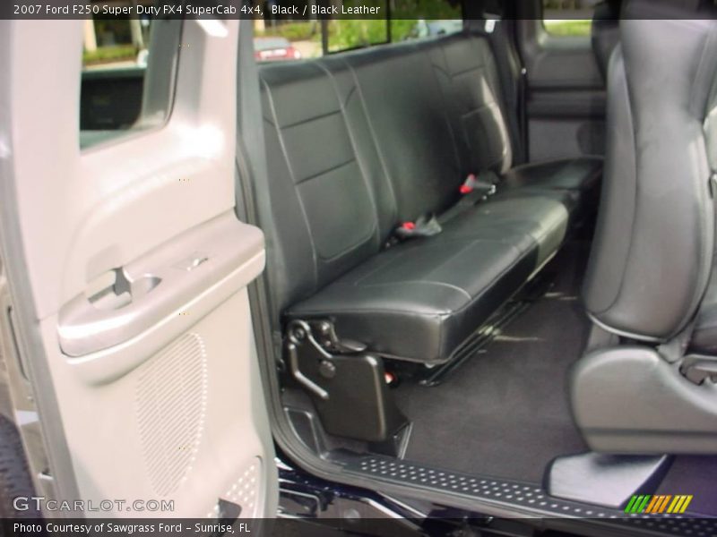 Black / Black Leather 2007 Ford F250 Super Duty FX4 SuperCab 4x4