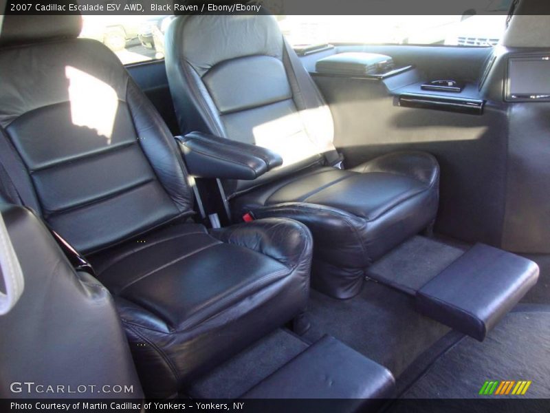 Black Raven / Ebony/Ebony 2007 Cadillac Escalade ESV AWD