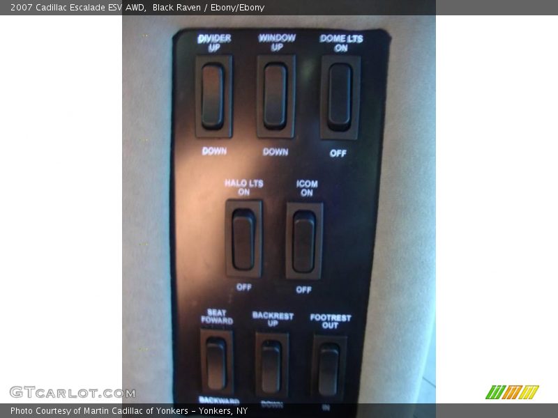 Black Raven / Ebony/Ebony 2007 Cadillac Escalade ESV AWD