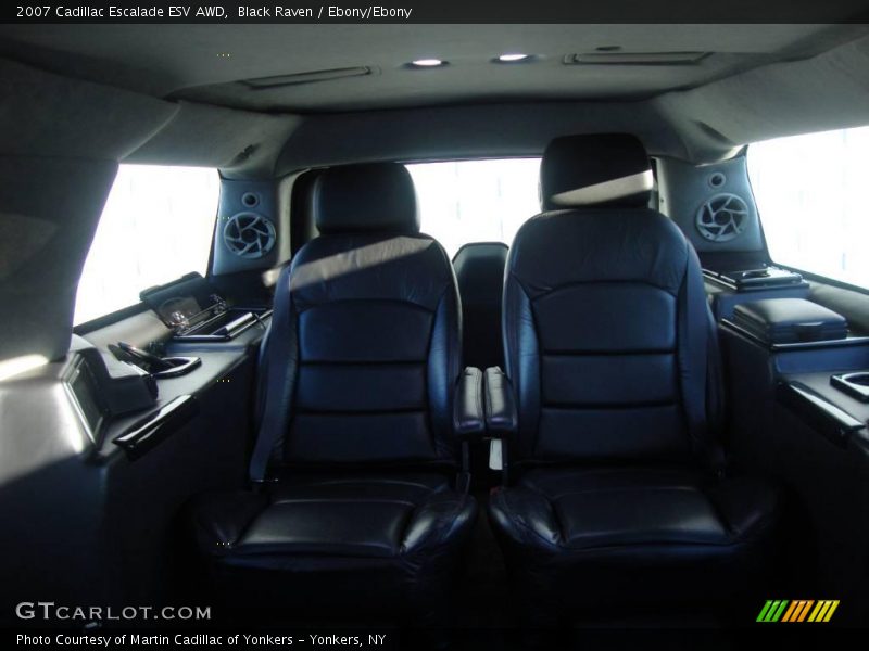 Black Raven / Ebony/Ebony 2007 Cadillac Escalade ESV AWD