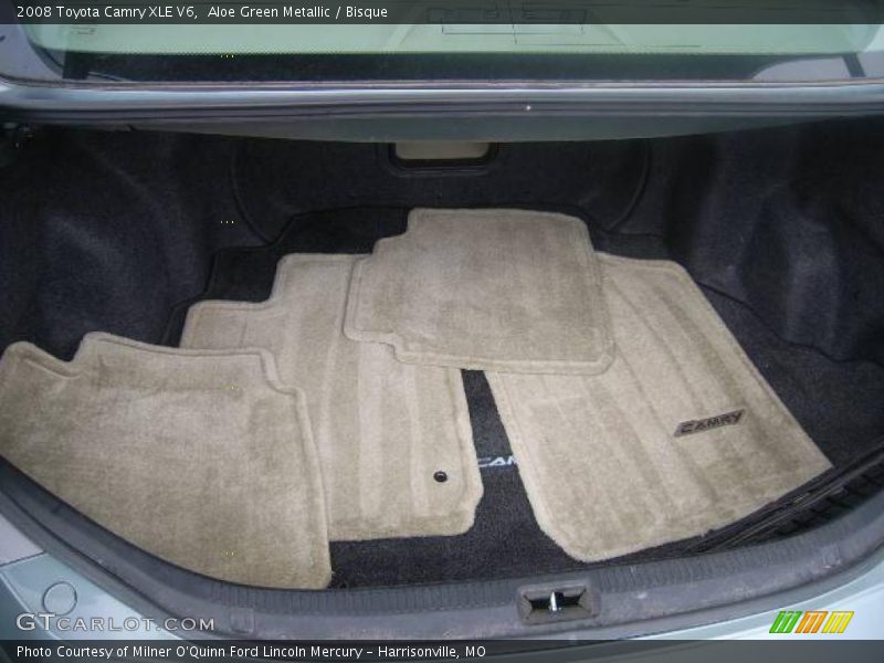 Aloe Green Metallic / Bisque 2008 Toyota Camry XLE V6