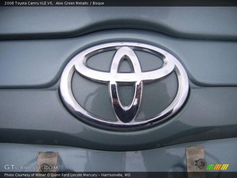 Aloe Green Metallic / Bisque 2008 Toyota Camry XLE V6