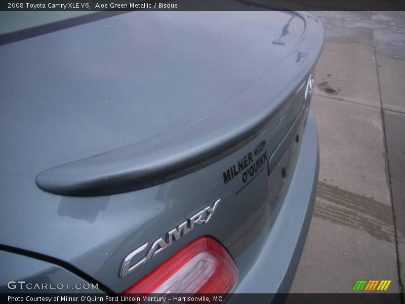 Aloe Green Metallic / Bisque 2008 Toyota Camry XLE V6