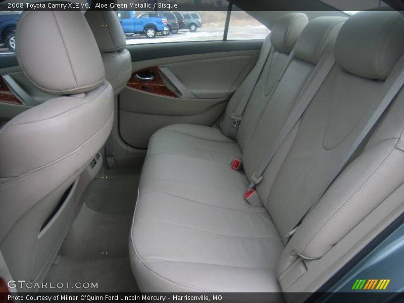 Aloe Green Metallic / Bisque 2008 Toyota Camry XLE V6