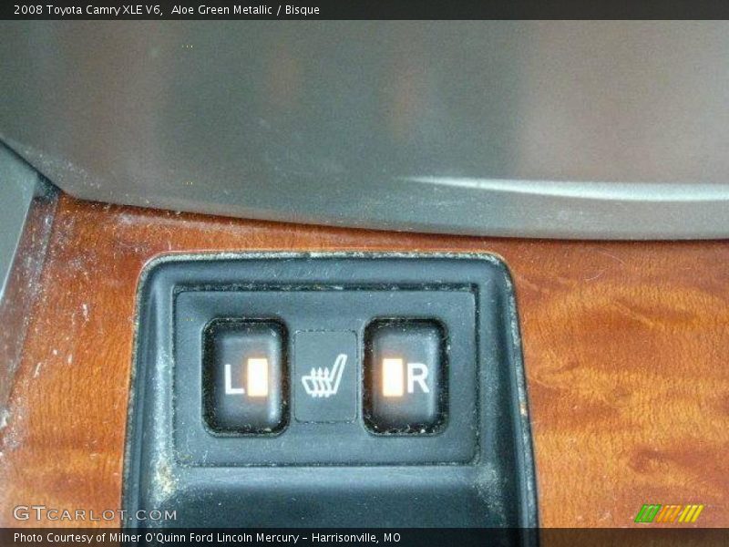 Aloe Green Metallic / Bisque 2008 Toyota Camry XLE V6