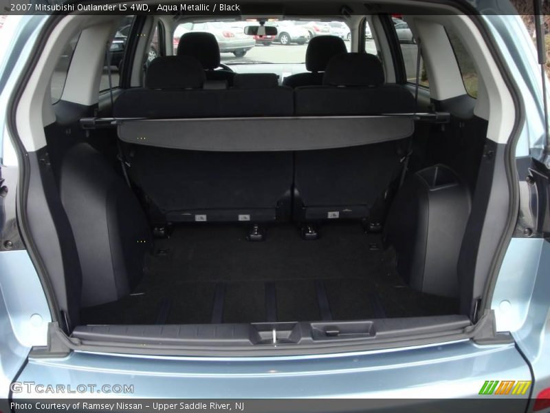 Aqua Metallic / Black 2007 Mitsubishi Outlander LS 4WD