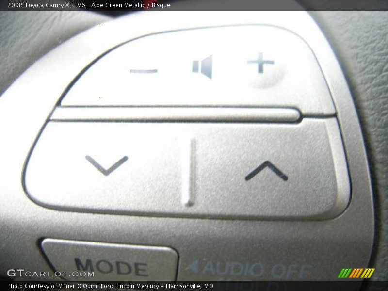 Aloe Green Metallic / Bisque 2008 Toyota Camry XLE V6