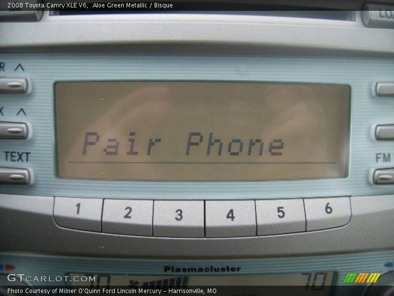 Aloe Green Metallic / Bisque 2008 Toyota Camry XLE V6