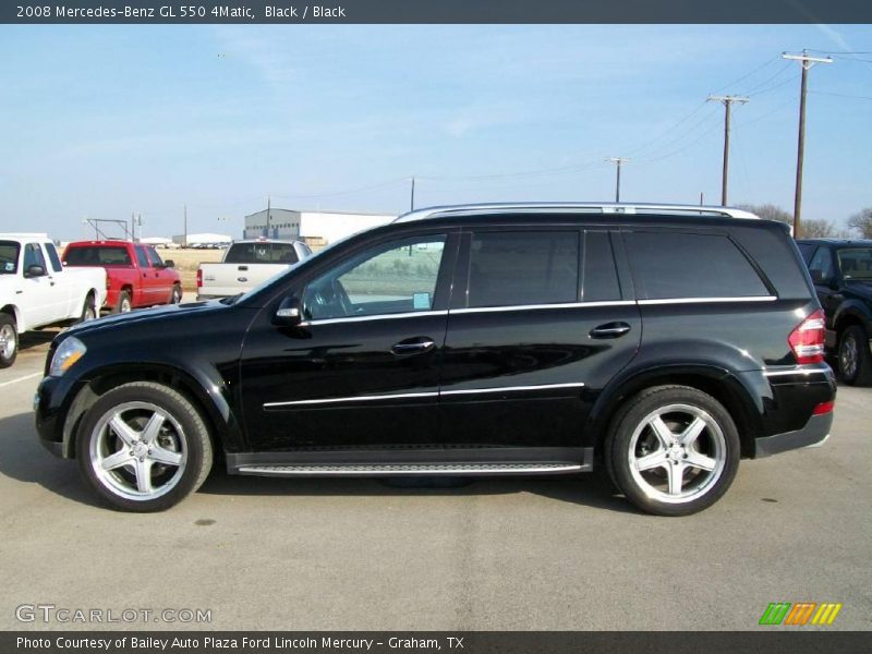 Black / Black 2008 Mercedes-Benz GL 550 4Matic