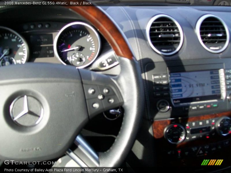 Black / Black 2008 Mercedes-Benz GL 550 4Matic