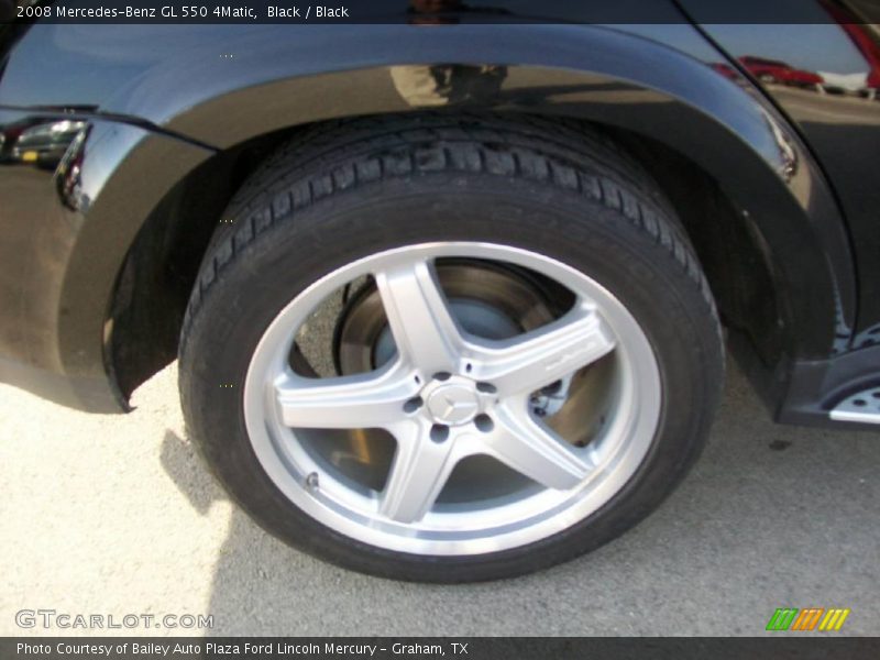 Black / Black 2008 Mercedes-Benz GL 550 4Matic