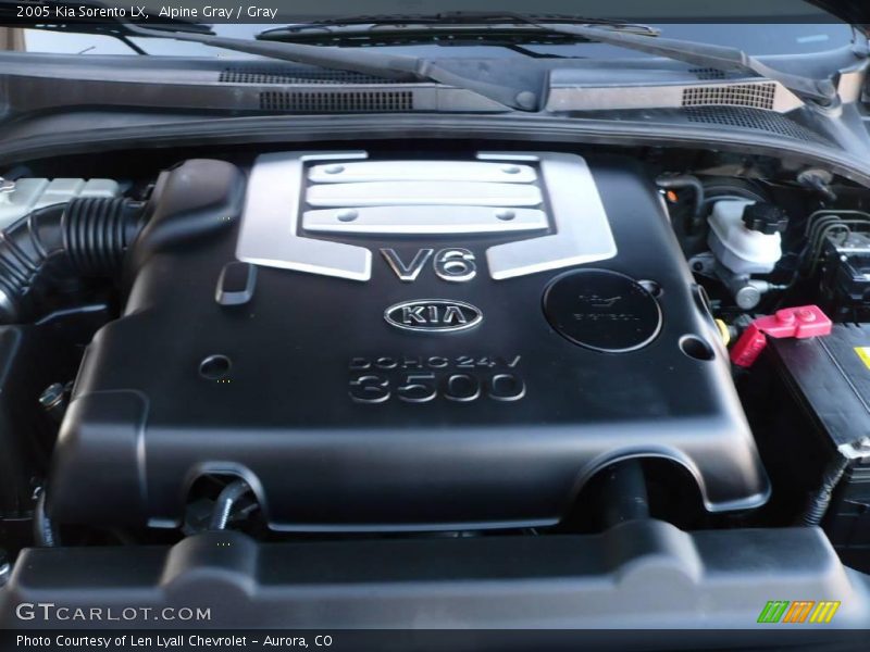 Alpine Gray / Gray 2005 Kia Sorento LX