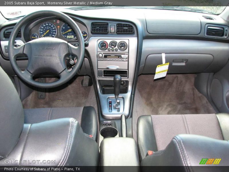 Monterey Silver Metallic / Medium Gray 2005 Subaru Baja Sport