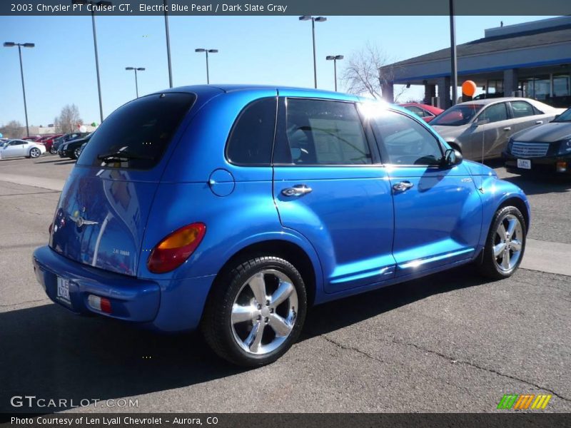 Electric Blue Pearl / Dark Slate Gray 2003 Chrysler PT Cruiser GT