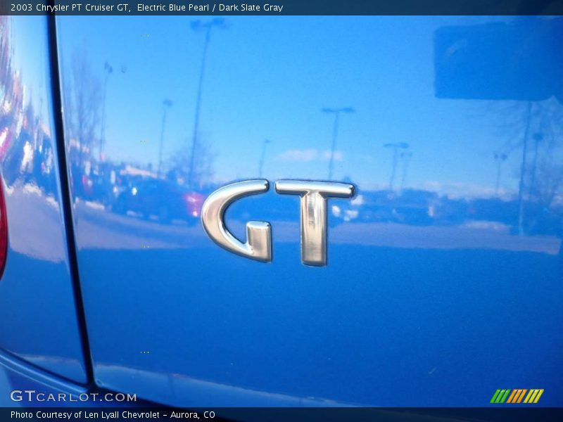 Electric Blue Pearl / Dark Slate Gray 2003 Chrysler PT Cruiser GT