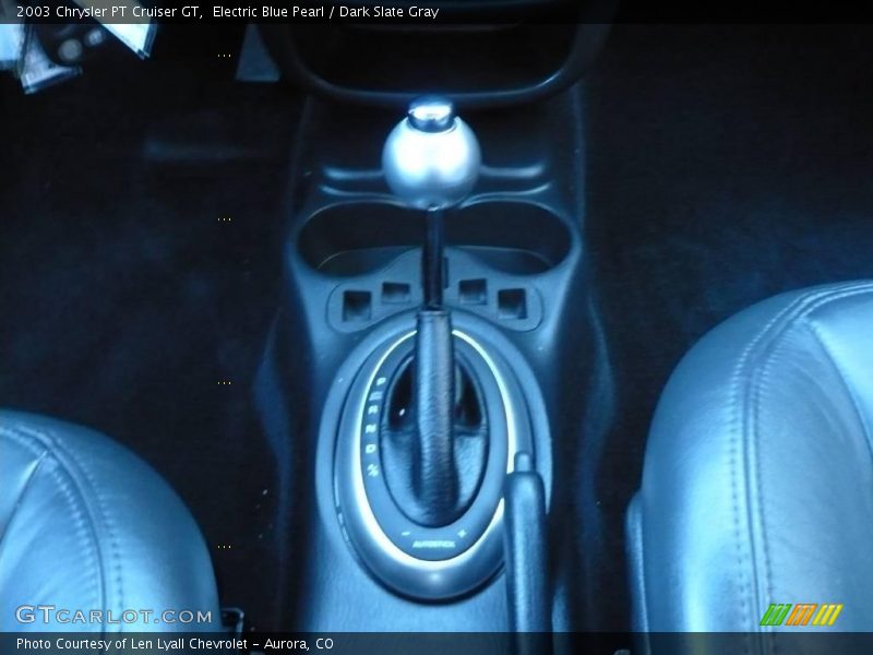 Electric Blue Pearl / Dark Slate Gray 2003 Chrysler PT Cruiser GT
