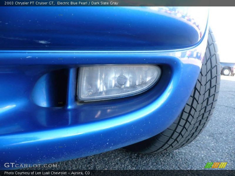 Electric Blue Pearl / Dark Slate Gray 2003 Chrysler PT Cruiser GT