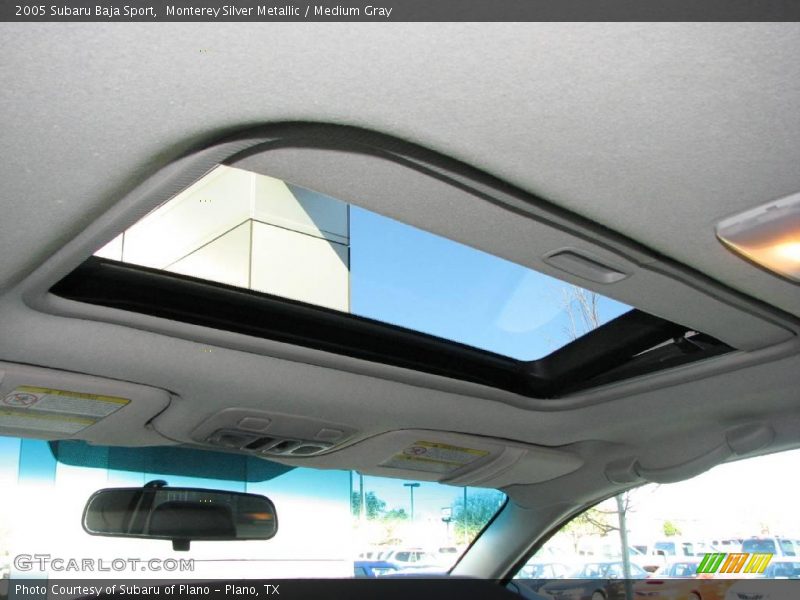 Monterey Silver Metallic / Medium Gray 2005 Subaru Baja Sport