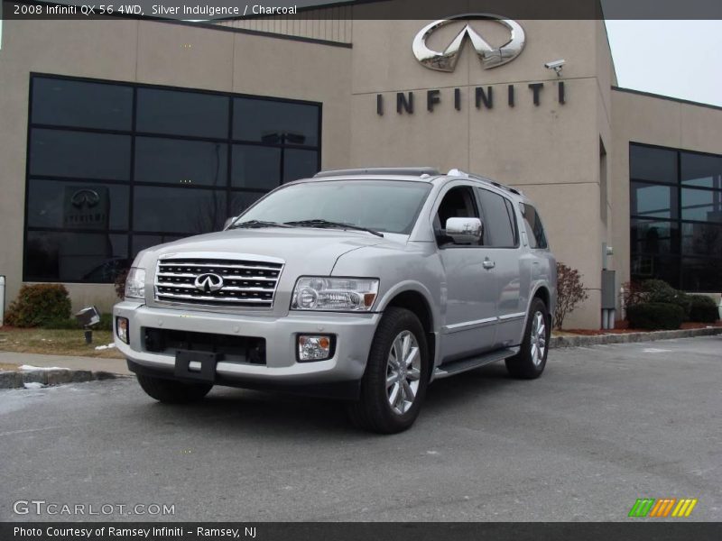 Silver Indulgence / Charcoal 2008 Infiniti QX 56 4WD