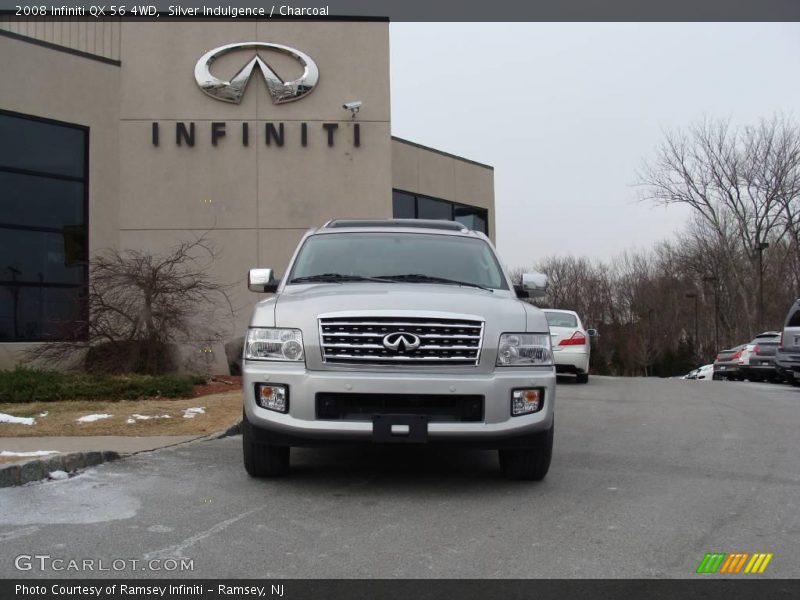 Silver Indulgence / Charcoal 2008 Infiniti QX 56 4WD