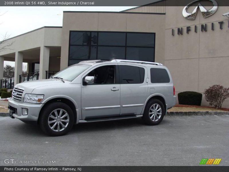 Silver Indulgence / Charcoal 2008 Infiniti QX 56 4WD