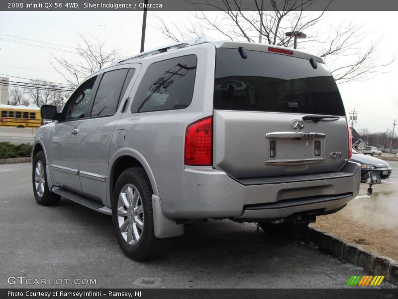 Silver Indulgence / Charcoal 2008 Infiniti QX 56 4WD