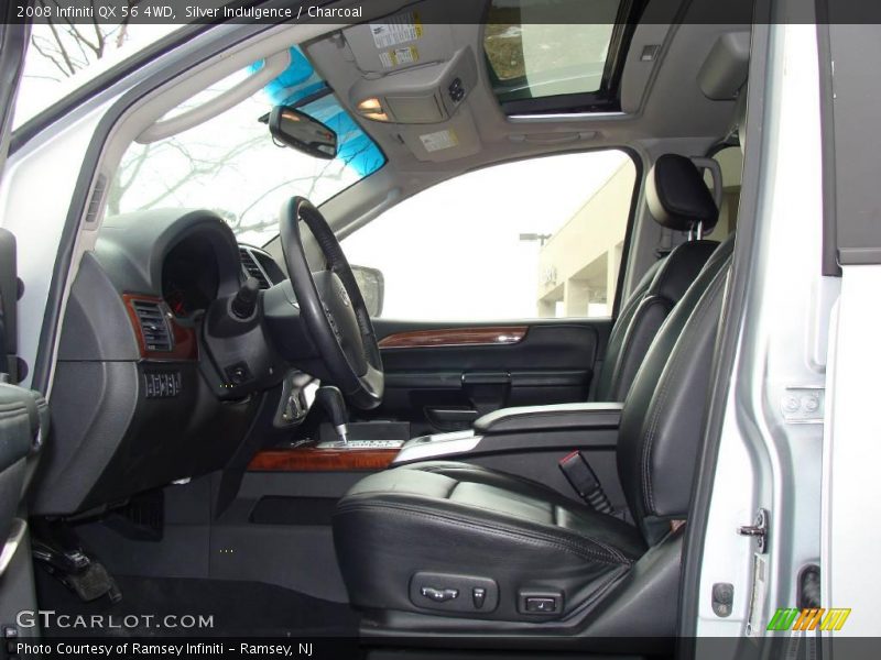 Silver Indulgence / Charcoal 2008 Infiniti QX 56 4WD