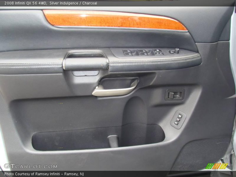 Silver Indulgence / Charcoal 2008 Infiniti QX 56 4WD