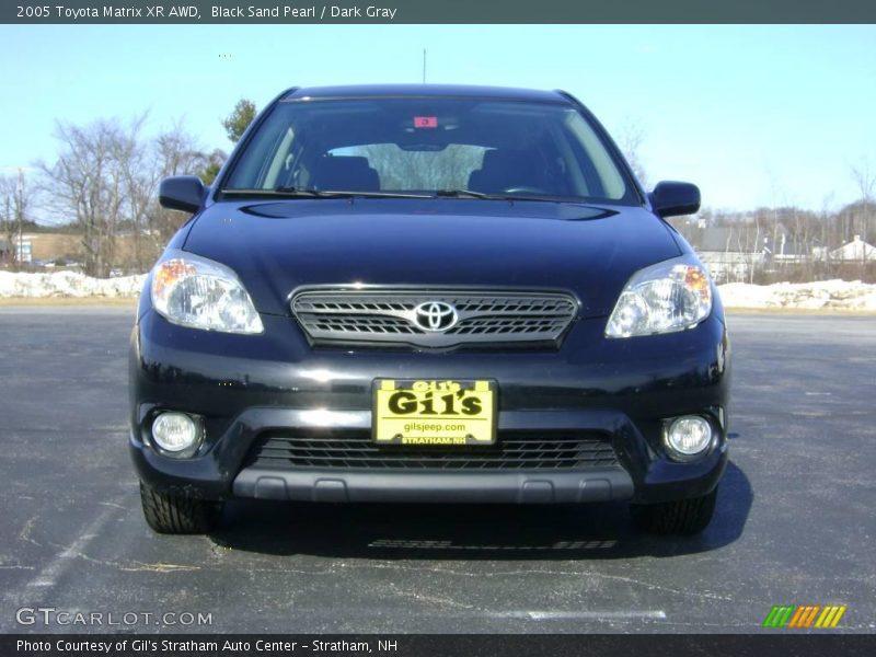 Black Sand Pearl / Dark Gray 2005 Toyota Matrix XR AWD