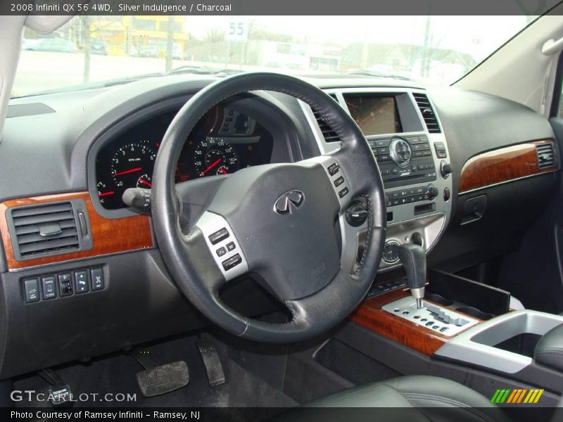 Silver Indulgence / Charcoal 2008 Infiniti QX 56 4WD