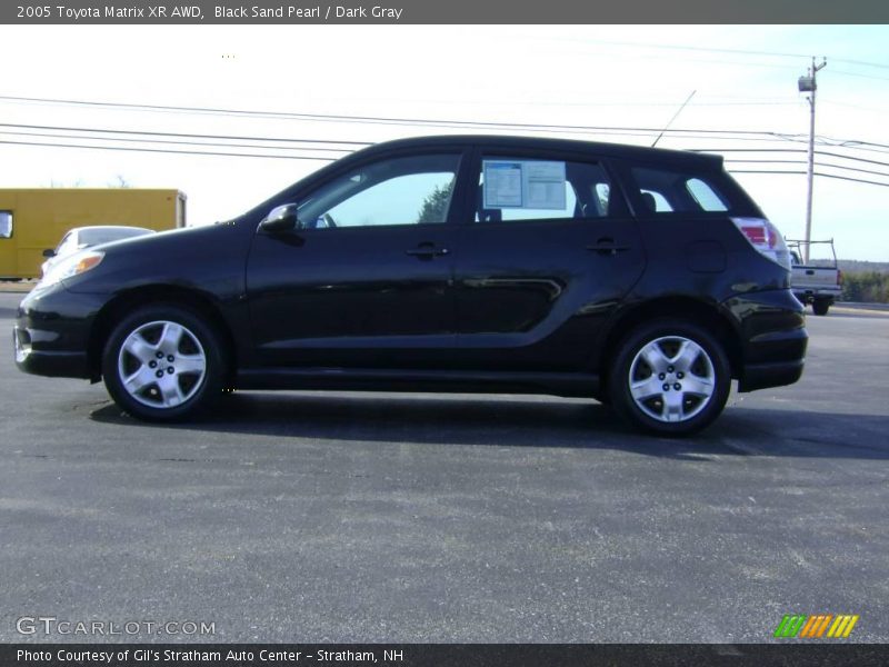Black Sand Pearl / Dark Gray 2005 Toyota Matrix XR AWD