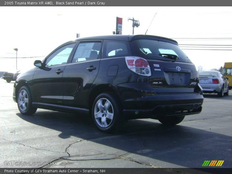 Black Sand Pearl / Dark Gray 2005 Toyota Matrix XR AWD
