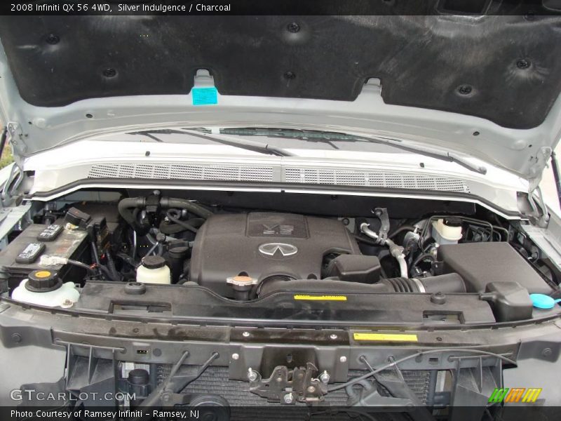 Silver Indulgence / Charcoal 2008 Infiniti QX 56 4WD