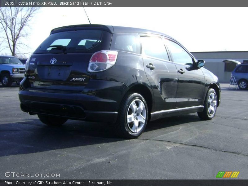 Black Sand Pearl / Dark Gray 2005 Toyota Matrix XR AWD