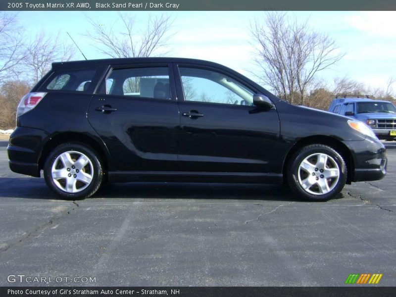 Black Sand Pearl / Dark Gray 2005 Toyota Matrix XR AWD