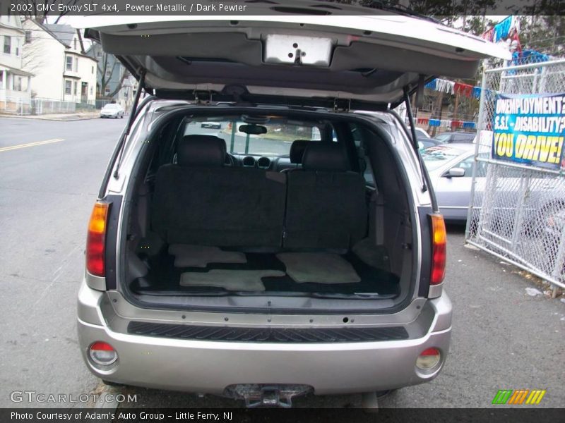 Pewter Metallic / Dark Pewter 2002 GMC Envoy SLT 4x4