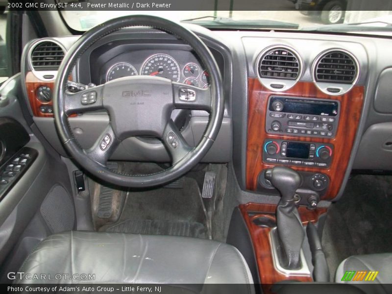 Pewter Metallic / Dark Pewter 2002 GMC Envoy SLT 4x4