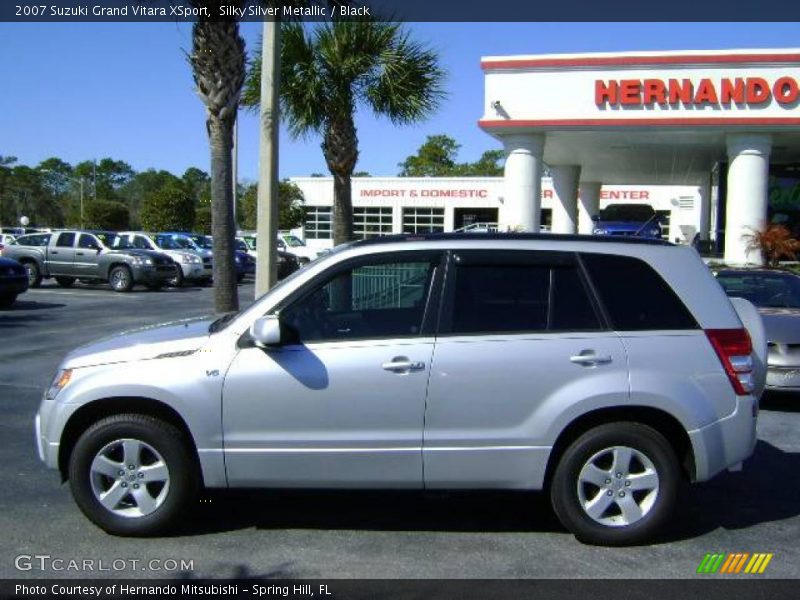 Silky Silver Metallic / Black 2007 Suzuki Grand Vitara XSport