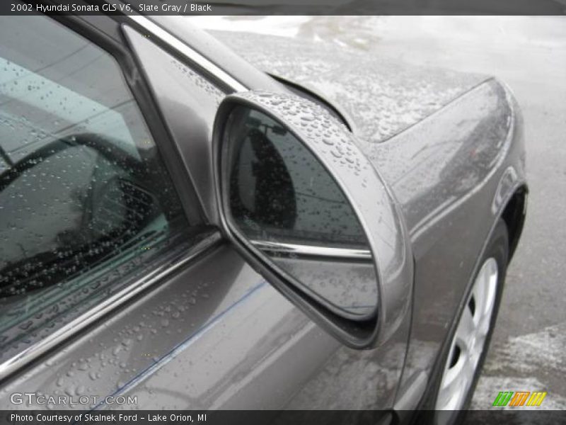 Slate Gray / Black 2002 Hyundai Sonata GLS V6